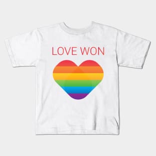 Love Won Kids T-Shirt